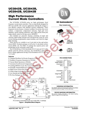 UC2842BD1G datasheet  